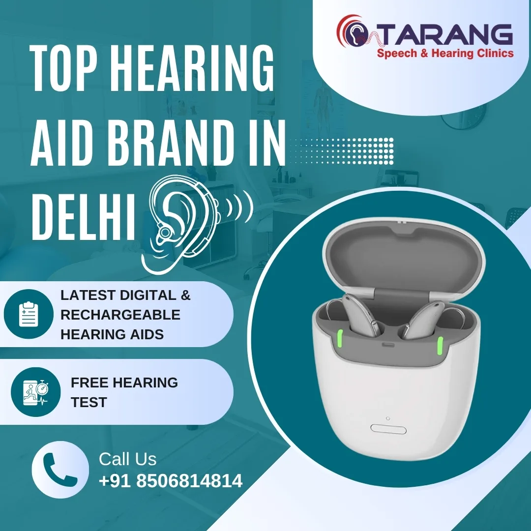 Top Hearing Aid Brands in Delhi